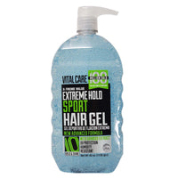 Vital Care Extreme Hold Sport Gel Super Value with Pump - 40oz  (Four pack)