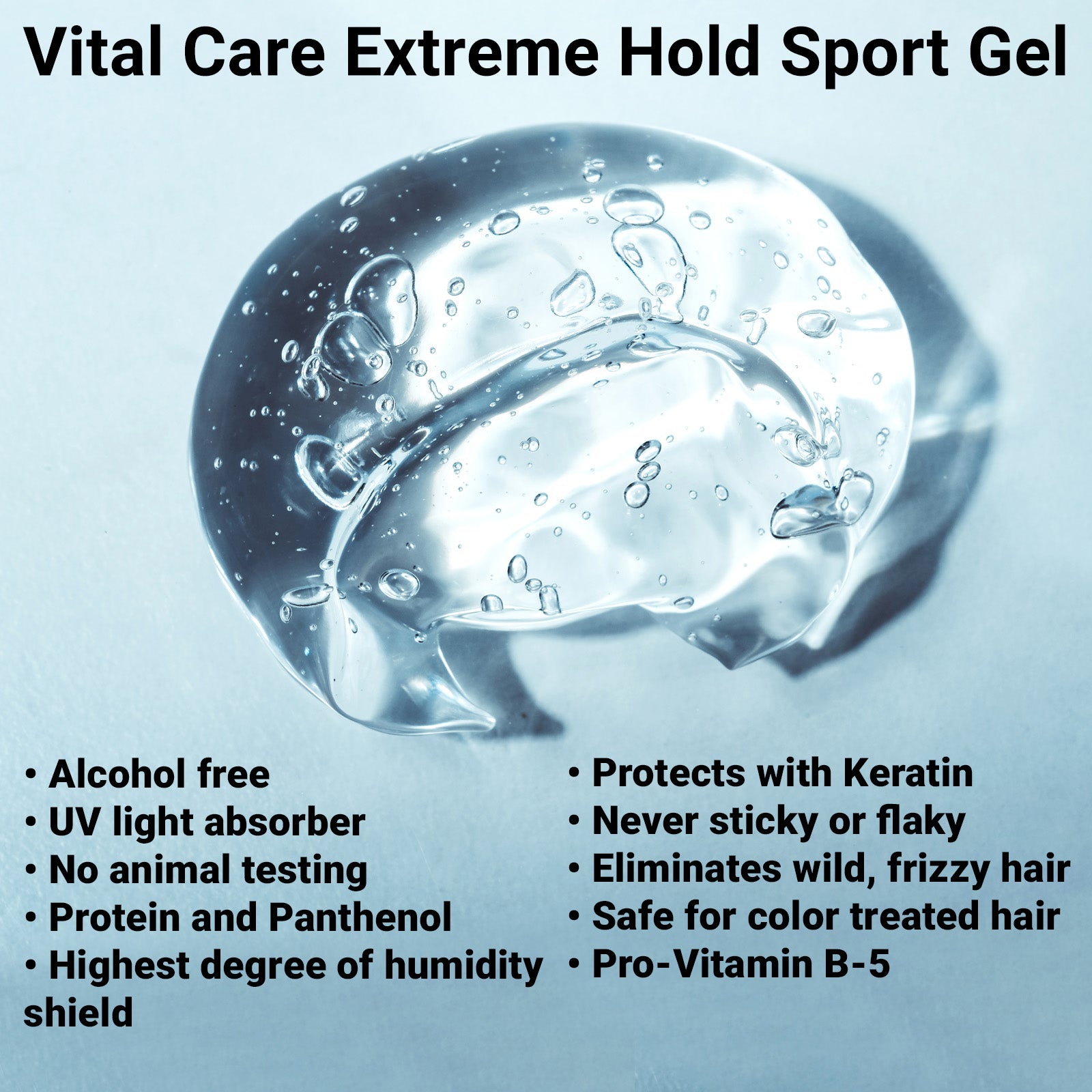 Vital Care Extreme Hold Sport Gel Super Value with Pump - 40oz