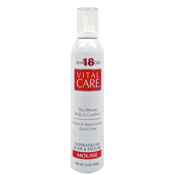 Vital Care Super Volume, Body and Texture  Mousse - 12oz